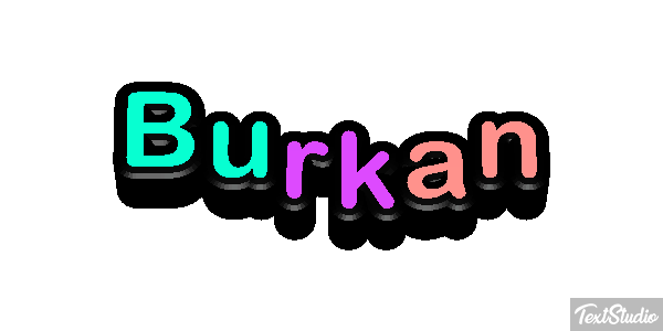 Burkan Effetto testo