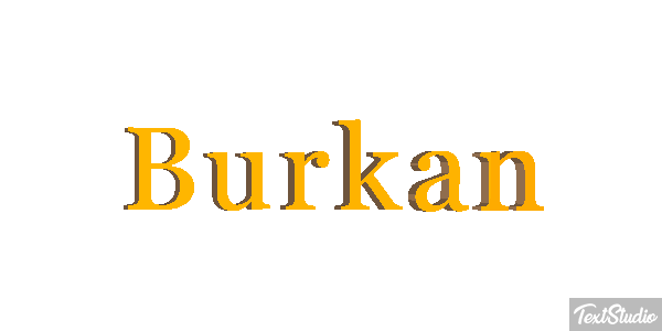 Burkan Effetto testo