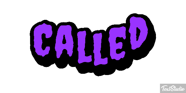 Called Tekst effect