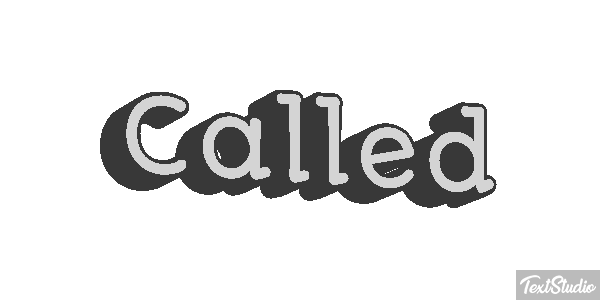 Called Tekst effect