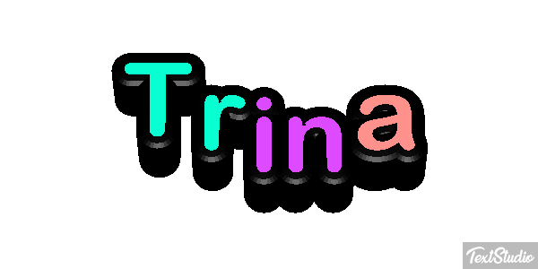 Trina Text effect