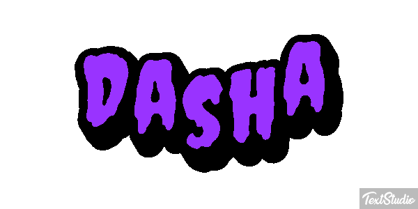 Dasha Text effect