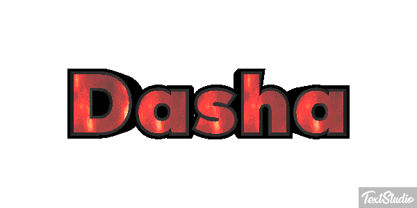 Dasha Text effect