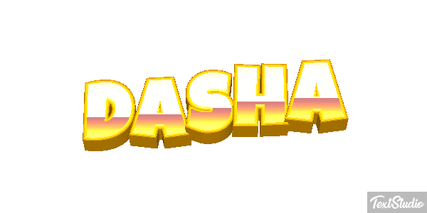 Dasha Text effect