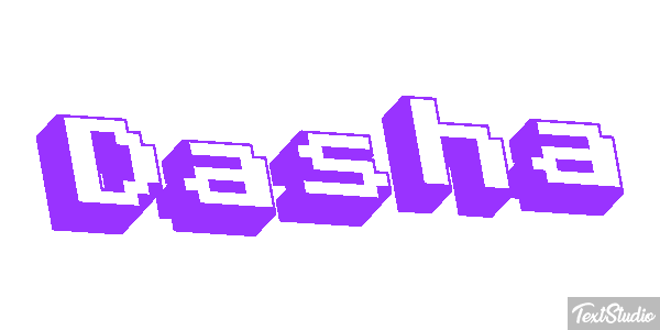 Dasha Text effect