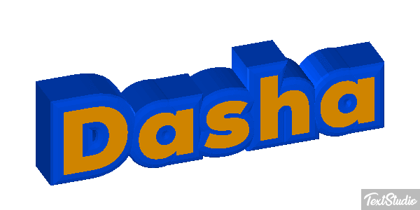 Dasha Text effect
