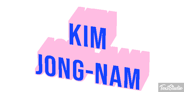 Kim Jong-nam Efecto de texto