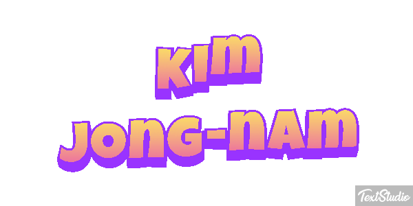 Kim Jong-nam Efecto de texto