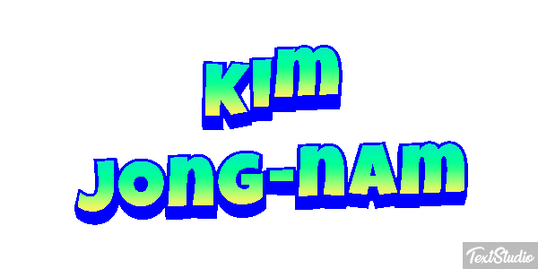 Kim Jong-nam Efecto de texto