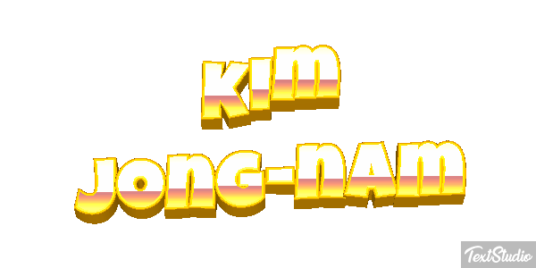 Kim Jong-nam Efecto de texto