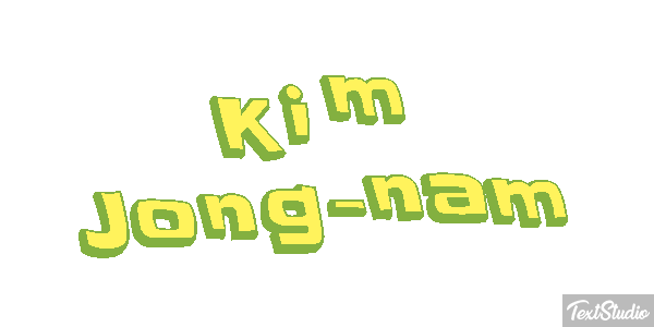 Kim Jong-nam Efecto de texto