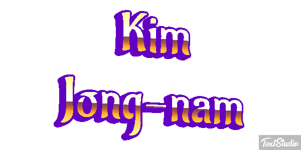 Kim Jong-nam Efecto de texto