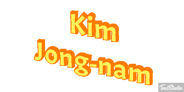 Kim Jong-nam Efecto de texto
