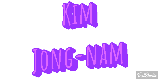 Kim Jong-nam Efecto de texto