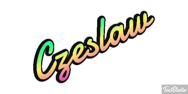 Czesław Efekt tekstowy