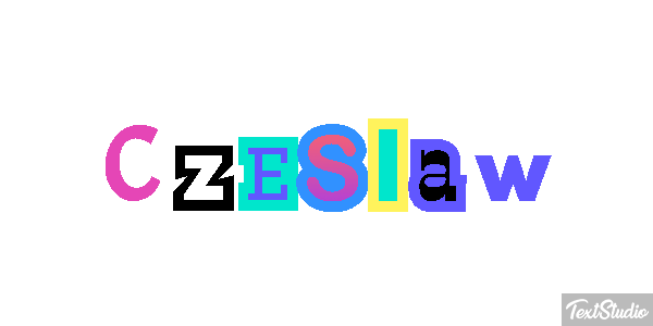 Czesław Efekt tekstowy