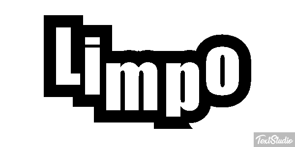 Limpo Text effect