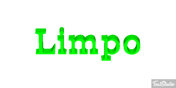 Limpo Text effect
