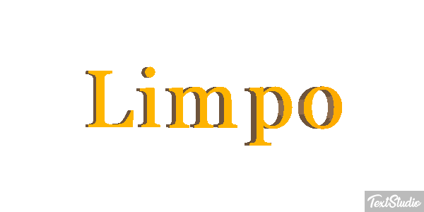 Limpo Text effect