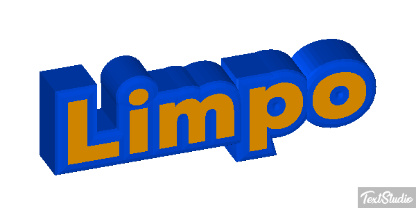 Limpo Text effect