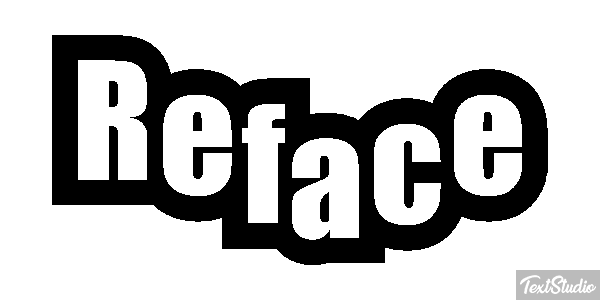 Reface Text effect