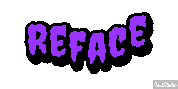 Reface Text effect