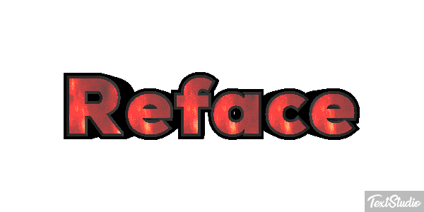 Reface Text effect