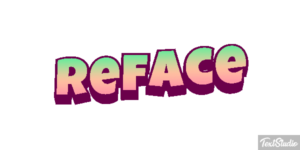 Reface Text effect