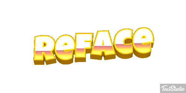 Reface Text effect