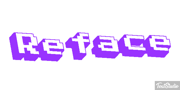 Reface Text effect