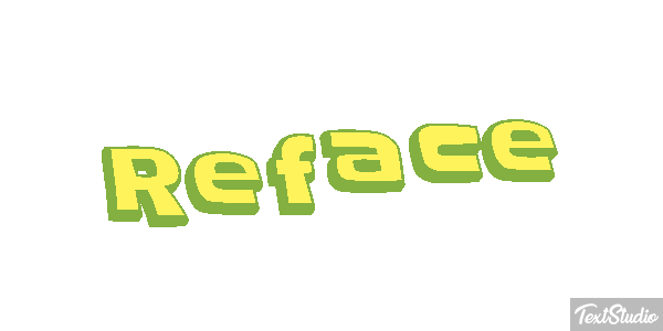 Reface Text effect