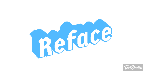 Reface Text effect