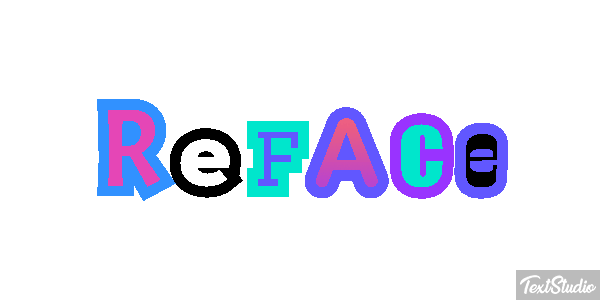 Reface Text effect
