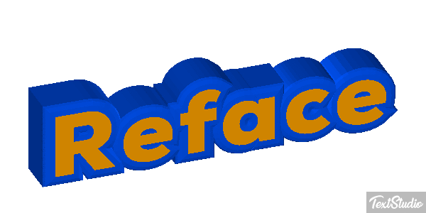 Reface Text effect