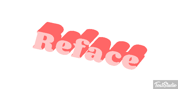 Reface Text effect