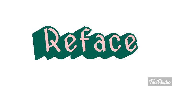 Reface Text effect