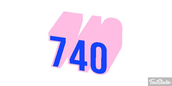 740 Effetto testo