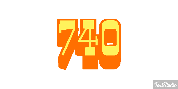 740 Effetto testo