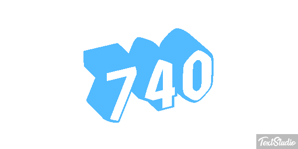 740 Effetto testo