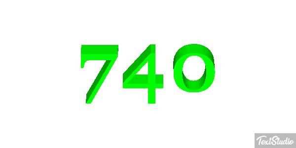 740 Effetto testo