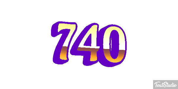 740 Effetto testo