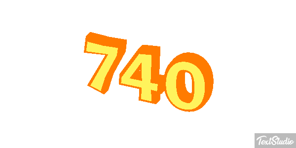 740 Effetto testo