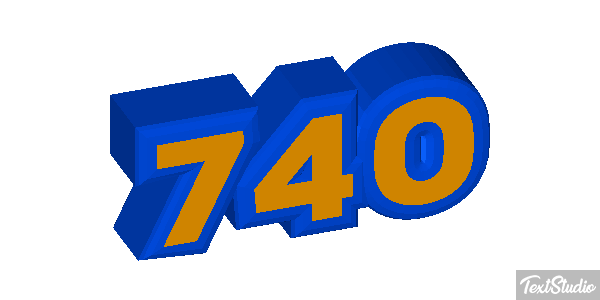 740 Effetto testo