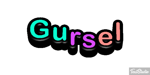Gürsel テキスト効果