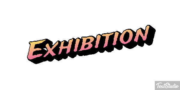 Exhibition Efeito do texto