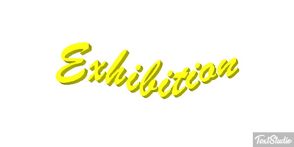 Exhibition Efeito do texto
