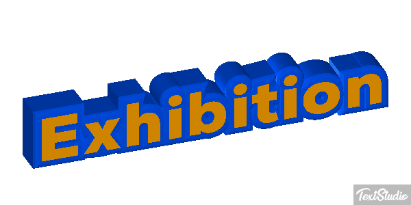 Exhibition Efeito do texto