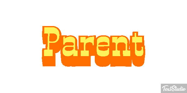 Parent Effetto testo