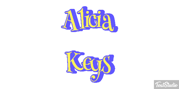 Alicia Keys Efeito do texto
