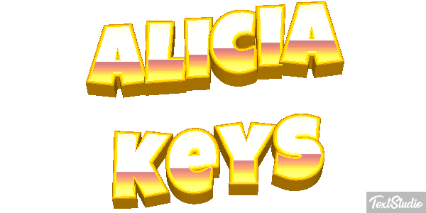 Alicia Keys Efeito do texto